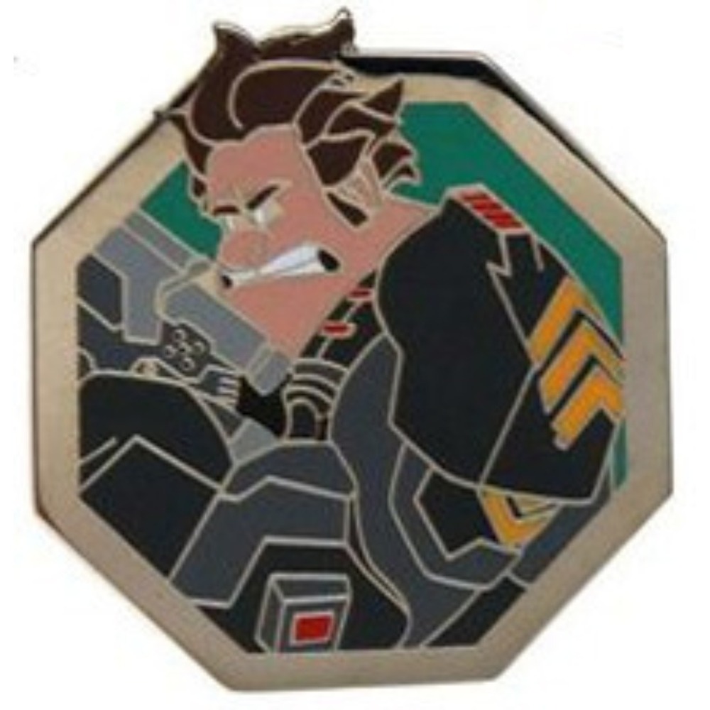 Disney Pin Wreck-It Ralph Mystery Set Ralph Hero's Duty ON BOX CARD 92875